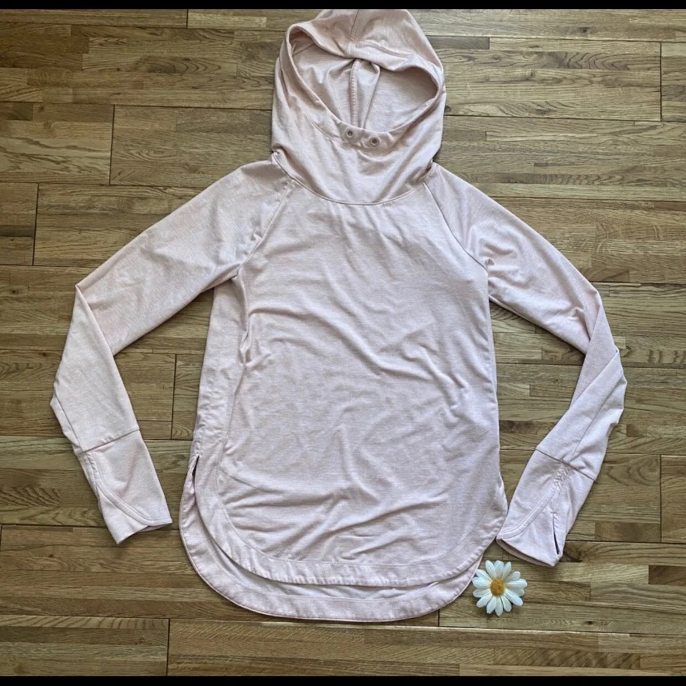 Athleta Uptempo Heather‎ Pink Hoodie Size XXS